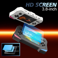 Console de jeu portable rétro M1 avec écran de 3,5 pouces, batterie de 1200 mAh, connexion AV/TV, manette de jeu portable