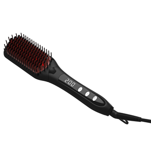 Brosse Lissante Chauffante Professionnelle 2-en-1 MCH pour Salon – Chauffage Rapide en Céramique Électrique - Product Image 2