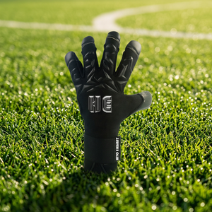 Vente en gros Gants de football respirants Entraînement Football Meilleurs gants de gardien de but Couleur noire Professionnel Allemand Latex Confortable - Product Image 4