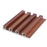 Modern Sound-Absorbing Decorative WPC Wood-grain Wall Panels for Residential Commercial Outdoor Use