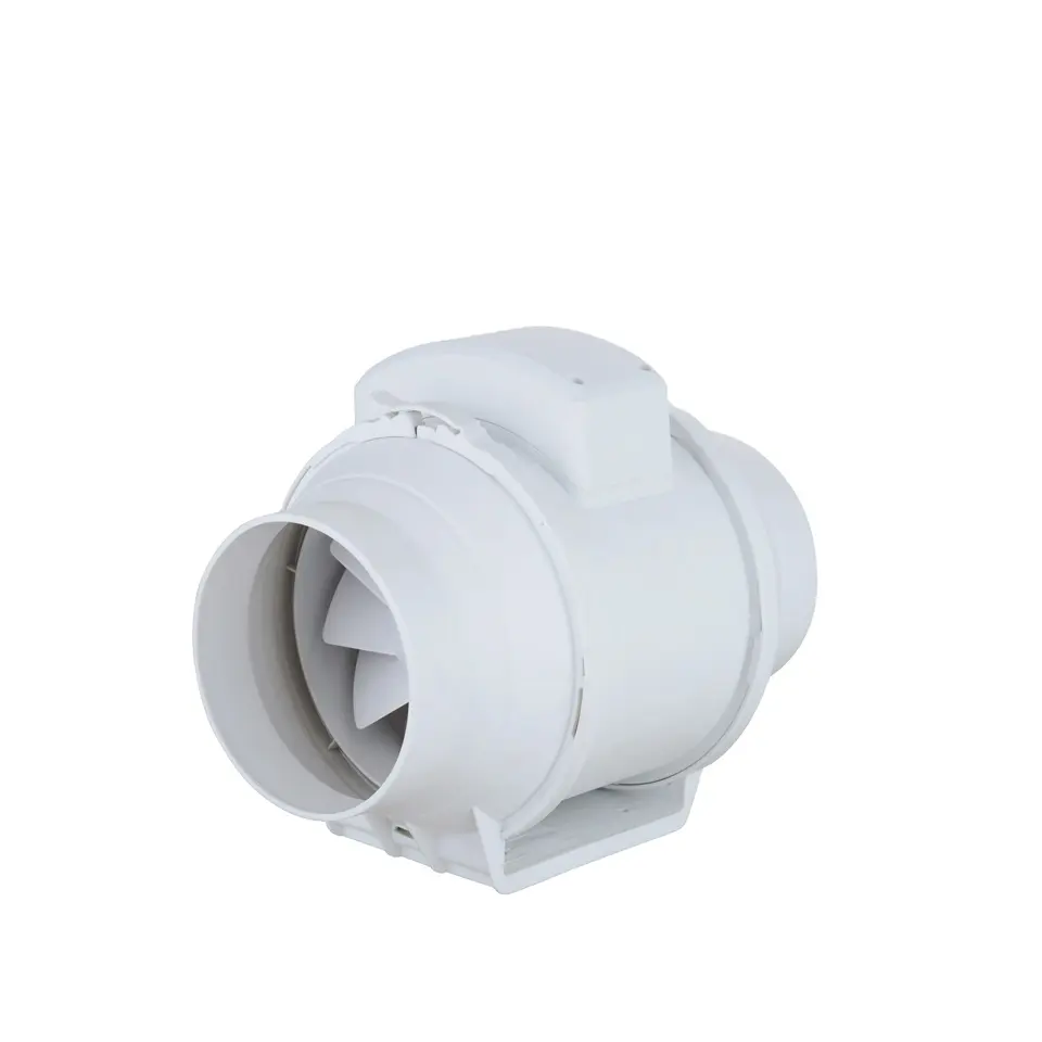 Two speed control duct fan DPT A Model Ball bearing motor mix flow duct fan