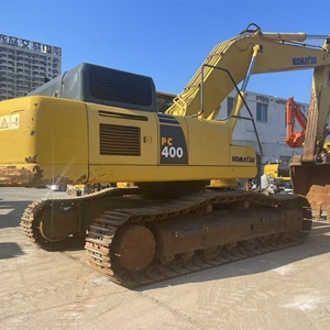 Excavadora de cadenas Komatsu PC400 2023 con motor Cummins, 40 toneladas, amarilla, usada, máquina hidráulica de excavación - Product Image 5