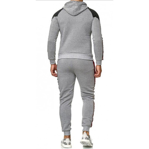 Survêtements de sport à capuche antibactériens et respirants de dernière conception pour hommes, ensembles de survêtements de jogging grande taille pour l'hiver - Product Image 6