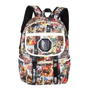 Mochilas Escolares de Anime de Dragon Goku, Luffy, Chopper, <span class=keywords><strong>Shingeki</strong></span> <span class=keywords><strong>No</strong></span> <span class=keywords><strong>Kyojin</strong></span>, Hokage, Tokyo Ghoul, Demon Slayer, Totoro para Mujeres y Niños - Product Image 3