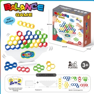 Tetras Tower 48, Bloques de Plástico, Juegos Educativos, Juegos de Mesa de Equilibrio y Apilamiento para Niños y Adultos, Divertido Juego de Apilamiento - Product Image 6
