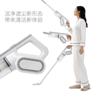 Handheld Vacuum Cleaner 0.5L Dust Bin Battery Powered Portable With Corner Folding Brush Head For Home Cleaning - Product Image 1