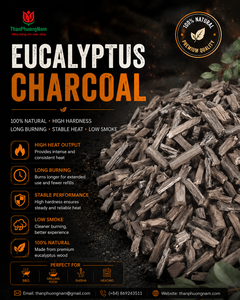 TPN Premium Vietnam Eucalyptus Hardwood Charcoal for <b>BBQ</b> & Restaurant | Long Burning | <b>Smokeless</b>| Wholesale Manufacturer - Product Image 6