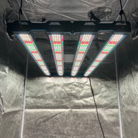 Schakelaars voor UV/IR, 320W Samsung LM301H EVO Mint White 660nm Groen UV IR KingBrite P55 LED kweeklamp