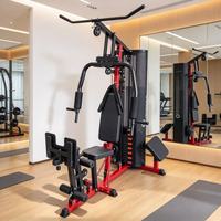 Appareil de fitness multifonctionnel unisexe pour la maison, station d'entraînement intégrée, machine de musculation pectorale pour usage domestique