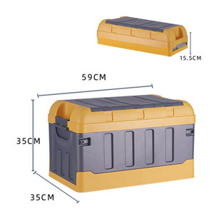 Hoge Kwaliteit Kleine Maat Large Volume Vouwen Plastic Auto <span class=keywords><strong>Organizer</strong></span> Voor Opslag Opvouwbare - Product Image 6