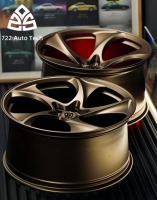 Jantes forgées monobloc 722Auto 18 19 20 21 pouces 5x114.3 5x120 5x130 Bronze antique pour Nissan Silvia S13 S14 S15 Skyline GT-R