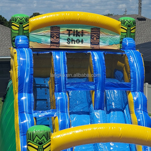 Glissière d'eau gonflable de piscine de PVC de double ruelle d'enfants pour le <span class=keywords><strong>jeu</strong></span> <span class=keywords><strong>extérieur</strong></span> d'adultes - Product Image 3