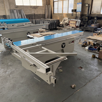 Scie à table coulissante industrielle MJ6132, machine à bois, scie à panneaux automatique, machine à découper le bois, Altendorf allemande 3200 mm