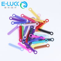 Attaches élastiques orthodontiques dentaires, élastiques colorés, attaches dentaires, appareils dentaires, matériel de traitement, manuel