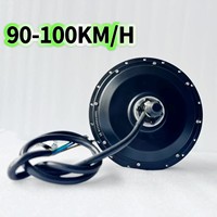 Kit de Conversión de Motor Eléctrico sin Escobillas de Alta Velocidad de 6000 W y 72 V para Bicicleta Eléctrica, Batería de Litio, Construcción de Aluminio, ETF273 ETF205 V3