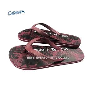 Hot promotionnel hommes maison logo personnalisé été plage style tongs pantoufles concepteur meilleur prix plat diapositives pantoufles - Product Image 2