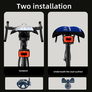 New Radar xe đạp đuôi ánh sáng xe đạp phía sau cảm biến Đèn yên seatpost Sạc xe đạp không thấm nước dẫn đi xe đạp đèn hậu - Product Image 4
