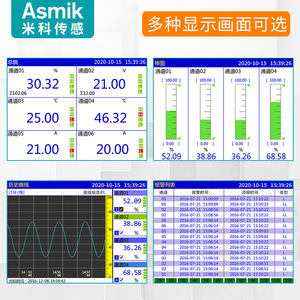 Registrador de Datos Ambientales sin Papel MiK 4000D de 4 Canales con Pantalla Gráfica e Interfaz USB - Product Image 5