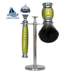 Geschenkdozen Voor Nat Scheren Borstel En Scheermesscheersets Als Geschenksets - Product Image 2