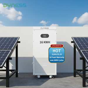Batería <span class=keywords><strong>Solar</strong></span> LiFePO4 de 16 kWh, 8000 Ciclos, PowerBrick SC 51.2V 314Ah, Salida de CA Híbrida, IP20, Batería de Litio para el Hogar - Product Image 1