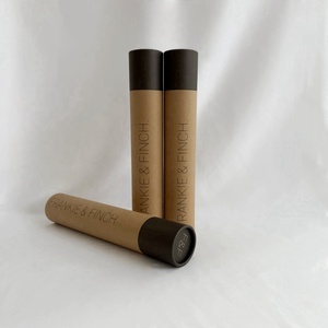 Pantaloni di biancheria intima su misura in cartone Kraft calzini di carta per vestiti Cyliinder scatola di imballaggio <span class=keywords><strong>t</strong></span>-shirt contenitore rotondo di carta - Product Image 5
