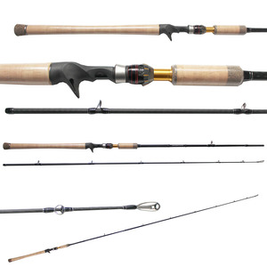 <span class=keywords><strong>คัน</strong></span><span class=keywords><strong>เบ็ด</strong></span>คาร์บอนแบบ 2 ท่อน ความยาว 2.28 เมตร/7 <span class=keywords><strong>ฟุต</strong></span> รุ่นใหม่ ผลิตจากโรงงาน ด้ามจับทำจากไม้คอร์ก สำหรับตกปลาเหยื่อปลอม ใช้ตกปลาในแม่น้ำ - Product Image 1