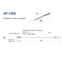 Senpum, precio de fábrica, SONDA DE Sensor de Cable de componente de fibra óptica General reflectante difusa, reemplazo para el