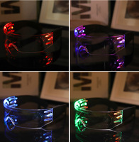Lunettes LED Cyberpunk personnalisées Beckon tout-en-un pour promotions de bars, motifs lumineux programmables pour cadeaux clients de clubs