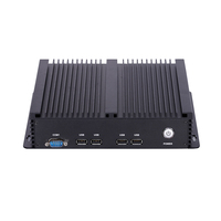 Mini PC industriel Inter Smart IPC6000 2026, 3ème génération I3 I5 I7 1037U 2117U, 1920*1080, RS232, LPT, ordinateur sans ventilateur