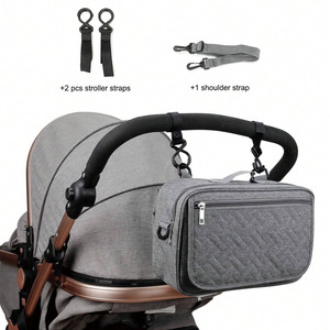 Viaje impermeable portátil extraíble correa de hombro colgante cochecito de bebé <span class=keywords><strong>organizador</strong></span> bolsa con cambiador - Product Image 3