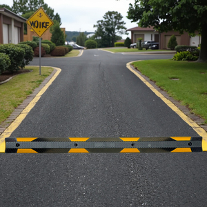 Meta Cao Su MR-WSR200 Duy Nhất Hai Mặt Phản Quang Bánh Xe Stopper 200Cm Nhiệm Vụ Nặng Nề Bãi Đậu Xe Định Vị Linh Hoạt Nhựa Đường Bộ Thực hiện - Product Image 3