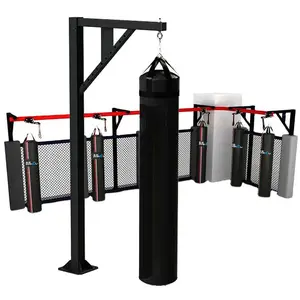 Soporte colgante para boxeo, saco de boxeo pesado, bolsa de perforación de montaje en pared, equipo de gimnasio, entrenamiento de fitness