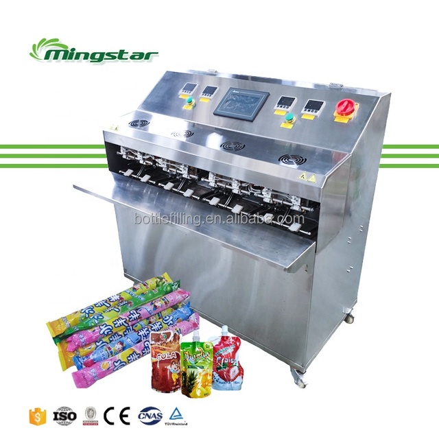 Mingstar Automatic Vertical Liquid Pouch Sachet Machine Sachet Water Juice Bag Filling Making Machine Price in Ghana