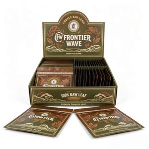 FX Retail Tobacco Merchandise Showcase <b>Box</b> <b>White</b> Paperboard Construction with Logo Branding and Multi Slot Interior Design - Product Image 2