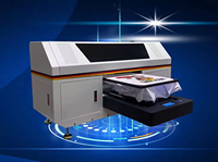 Mesin Printer DTG A3 Direct to Garment Inkjet untuk Kaos, Printer Kaos Pintar Multifungsi, Dilengkapi 220V Otomatis
