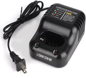 <span class=keywords><strong>Chargeur</strong></span> 2 en 1 pour batteries lithium-ion Paslode 7,2 V (902600, 900476, 902667) et batteries Ni-CD/Ni-MH 6 V (404400, 900420, B20720) - Charge rapide - Product Image 1