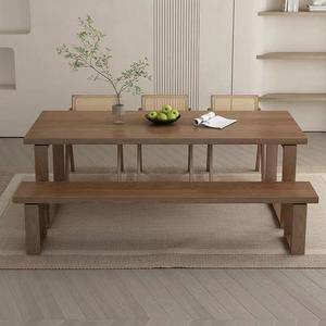 Juego de Comedor Estilo Mobius de 6 Piezas, Madera de Fresno Sólida, Muebles Modernos para Comedor - Product Image 3