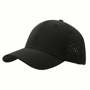 Casquette de golf personnalisée de haute qualité avec logo laser, imperméable et perforée, casquette de baseball imperméable avec logo PVC personnalisé - Product Image 2