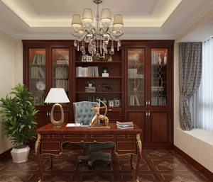 Bibliothèque de haute qualité en chêne <span class=keywords><strong>blanc</strong></span>, duplex 100% MDF, étagère à meubles durables, peut faire du bois pur - Product Image 5