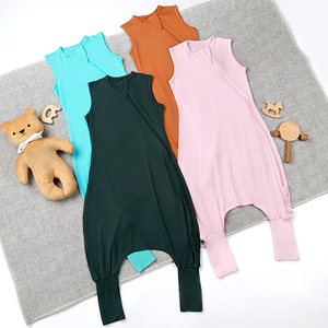 Saco <span class=keywords><strong>de</strong></span> Dormir <span class=keywords><strong>de</strong></span> Bambú y Spandex para Recién Nacidos, sin Mangas, para Todas las Estaciones, Ropa <span class=keywords><strong>de</strong></span> Dormir para Bebés - Product Image 1