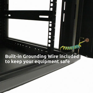 Perchero de servidor 22u de <span class=keywords><strong>dimensiones</strong></span> personalizadas, gabinete de red, 2 postes, estante abierto, Marco abierto - Product Image 3