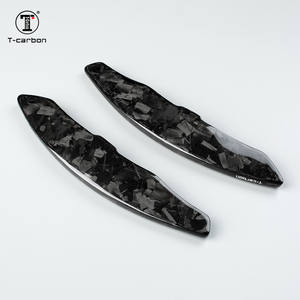 Palanca de cambio de paleta de fibra de carbono para Porsche Cayan, Palamela, extensión de volante, accesorios de Interior de coche - Product Image 5
