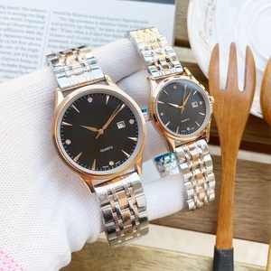 Montre de luxe haut de gamme, mouvement à quartz, miroir saphir, bracelet en cuir de crocodile, index des heures en diamant, aiguille en forme de feuille de saule pour Omegaes - Product Image 4