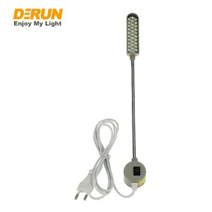 Dimmable LED Sewing Work Light With Strong Magnet Holder Base Metal Hose CE RoHS , LAMP-SEWING