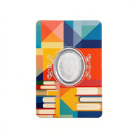 Tarjeta de Protección de Lingotes de Plata Personalizada, Exquisita, de 1g, 2g, 5g, 1oz, con Sello de Seguridad, Blister Numismático (Solo la Tarjeta, Sin Lingotes)