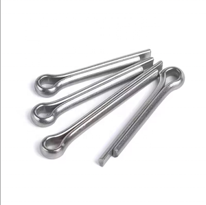 <span class=keywords><strong>Goupille</strong></span> fendue élastique à charnière de type R en acier inoxydable industriel - Product Image 5