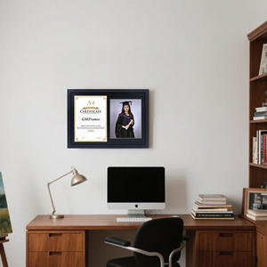 Personalizzato a buon mercato doppio certificato cornici in <span class=keywords><strong>legno</strong></span> laurea <span class=keywords><strong>foto</strong></span> telaio Diploma per doppio A4 certificati o 8*10in <span class=keywords><strong>foto</strong></span> - Product Image 6