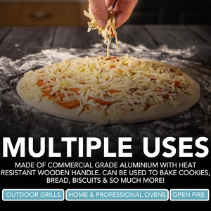 Ensemble d'outils de <span class=keywords><strong>cuisson</strong></span> de <span class=keywords><strong>pizza</strong></span> haut de gamme, plaque de <span class=keywords><strong>cuisson</strong></span> en céramique réfractaire, <span class=keywords><strong>pierre</strong></span> à <span class=keywords><strong>pizza</strong></span> en cordiérite avec pelle - Product Image 6