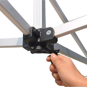 Abri solaire extérieur léger en aluminium LZ, tissu Oxford 420D, plusieurs tailles (2x2m-3x6m) pour événements - Product Image 4