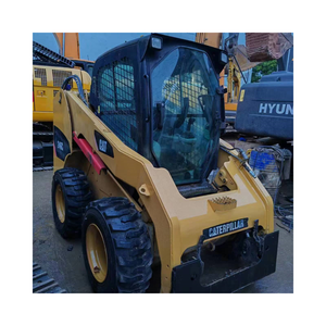 รถตักดินขนาดเล็ก246C รถหนอนผีเสื้อแบบใช้แล้วน้ำหนัก2-4ตันรับน้ำหนักได้สูงสุดพร้อมส่วนประกอบหลักของเครื่องยนต์และมอเตอร์ - Product Image 1